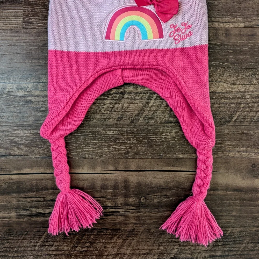 NWT Nickelodeon JoJo Siwa Pink Beanie Hat